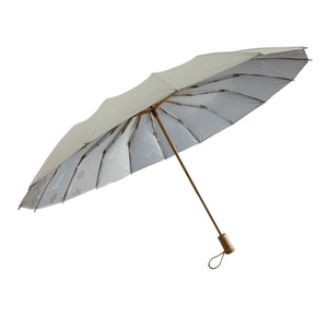 Compact UV Umbrella. UPF50+.  Kimberley Beach Sand, All Seasons Collection