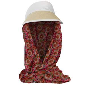 Sun Wrap UPF50+, Country Journey (Red)