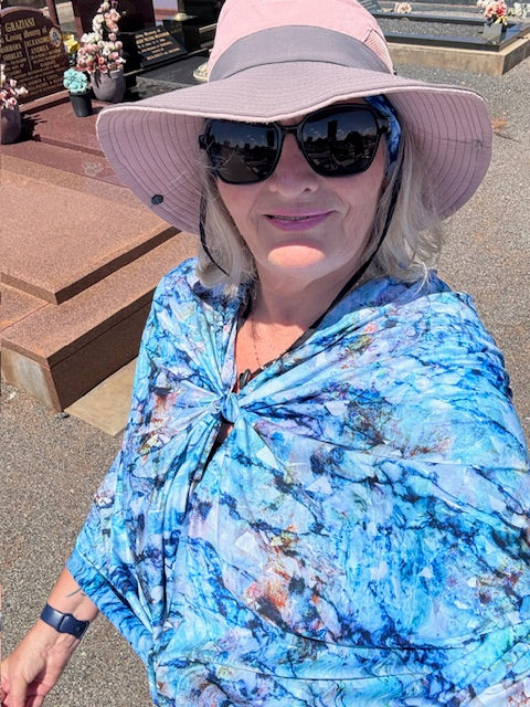 Jenny Wearing Ocean Rocks