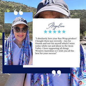 Sun Wrap UPF50+, Jacaranda Season