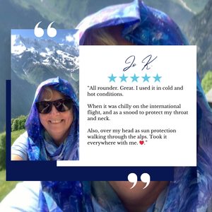 Sun Wrap UPF50+, Into The Blue