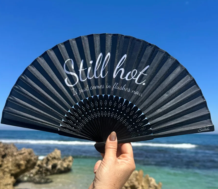 Still Hot Hand Fan
