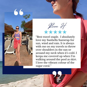 Sun Wrap UPF50+, Sugar Coral