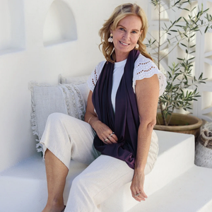 Sun Wrap UPF50+, Aubergine