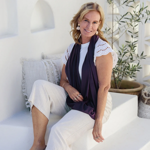 Sun Wrap UPF50+, Aubergine