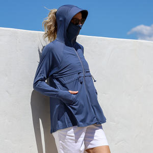 Long Sun Jacket UPF50+, Ice Cool Fabric