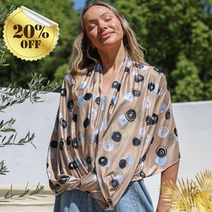 Sun Wrap UPF50+, Cappuccino Club