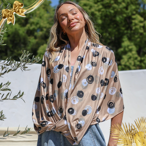 Sun Wrap UPF50+, Cappuccino Club