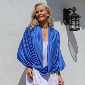 Sun Wrap UPF50+, Cornflower Blue