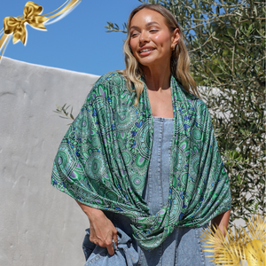 Sun Wrap UPF50+, Country Journey (Green)