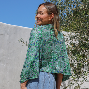 Sun Wrap UPF50+, Country Journey (Green)