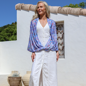 Sun Wrap UPF50+, Jacaranda Season