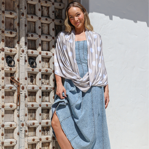 Sun Wrap UPF50+, Oyster Pearls