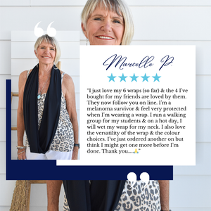 Sun Wrap UPF50+, Black