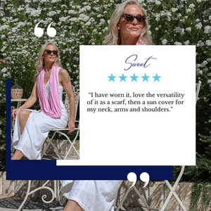 Sun Wrap UPF50+, Blush Pink