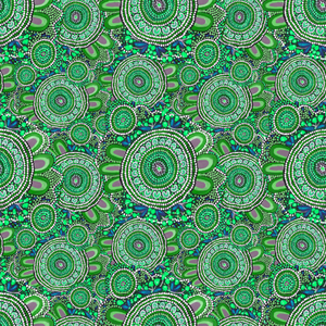 Sun Wrap UPF50+, Country Journey (Green)