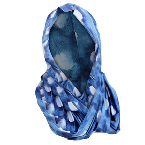 Sun Wrap UPF50+, Watercolour Polka Dot