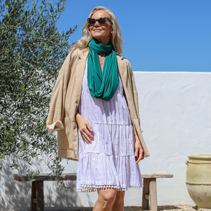 Sun Wrap UPF50+, Ultramarine Green