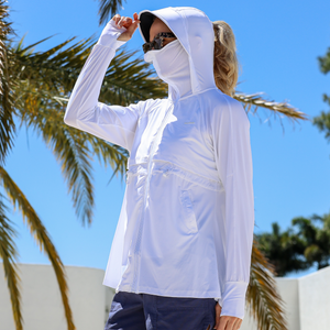 Long Sun Jacket UPF50+, Ice Cool Fabric