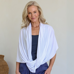 Sun Wrap UPF50+, White