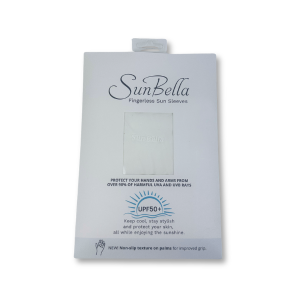 Sun Protection Arm Sleeves UPF50+, White