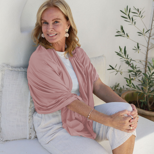 Sun Wrap UPF50+, Dusk Pink