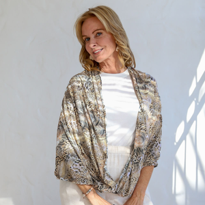 Sun Wrap UPF50+, Faded Leopard