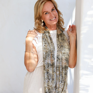 Sun Wrap UPF50+, Faded Leopard