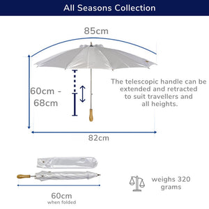 UV Sun Umbrella, Faded Leopard, Telescopic - CLEARANCE
