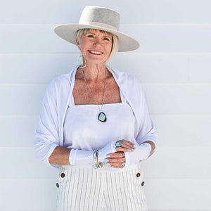 Sun Wrap UPF50+, White