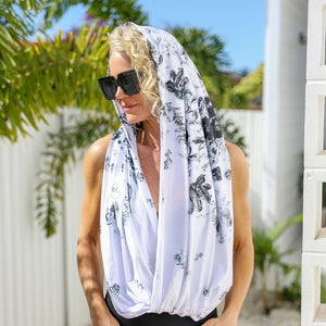 Sun Wrap UPF50+, Midnight Blossoms