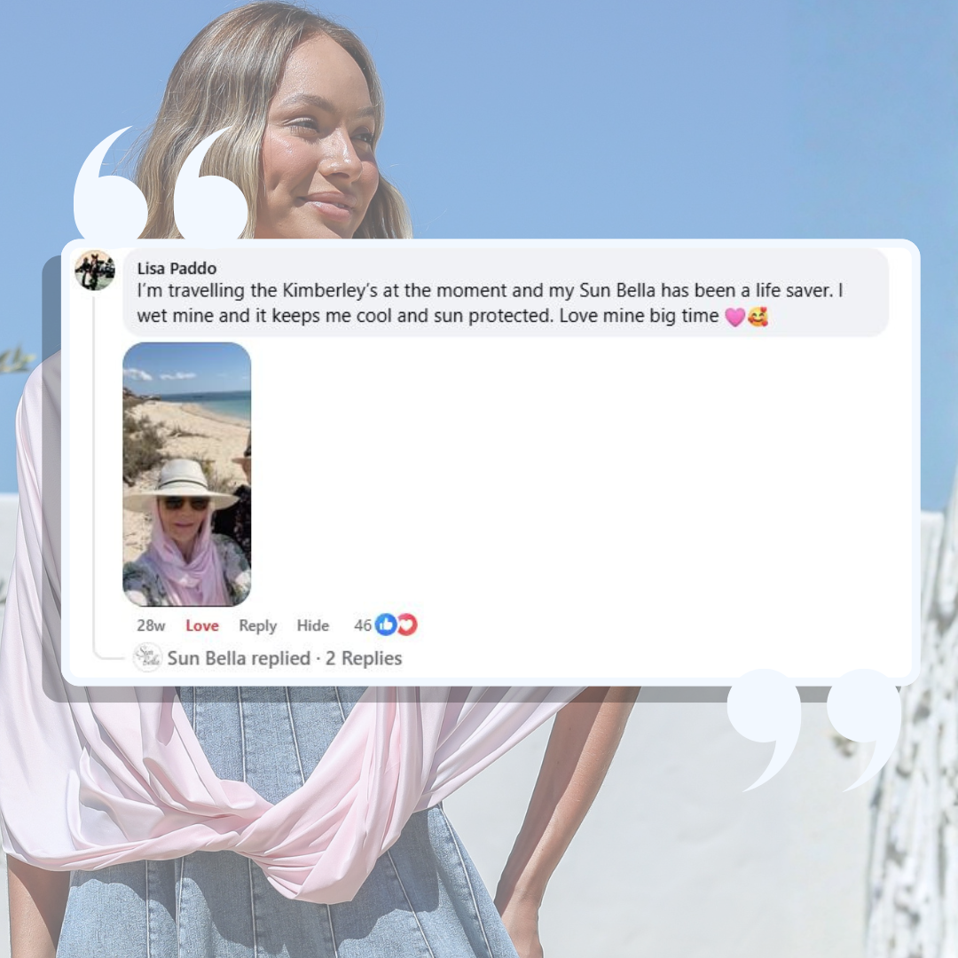 Sun Wrap UPF50+, Marshmallow Pink