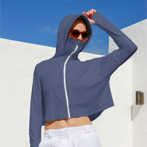 Cropped Sun Jacket UPF50+, Ice Cool Fabric