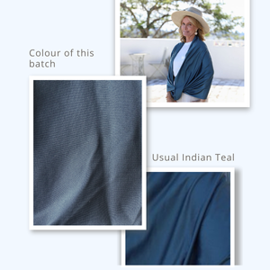 Sun Wrap UPF50+, Indian Teal - Seconds