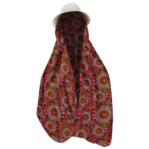 Sun Wrap UPF50+, Country Journey (Red)