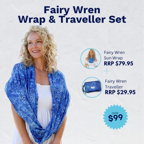 Fairy Wren Wrap & Traveller Set