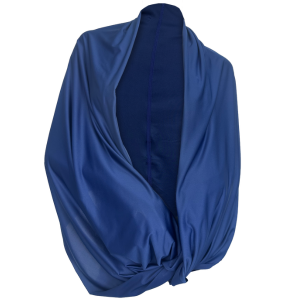 Sun Wrap UPF50+, Navy Peony
