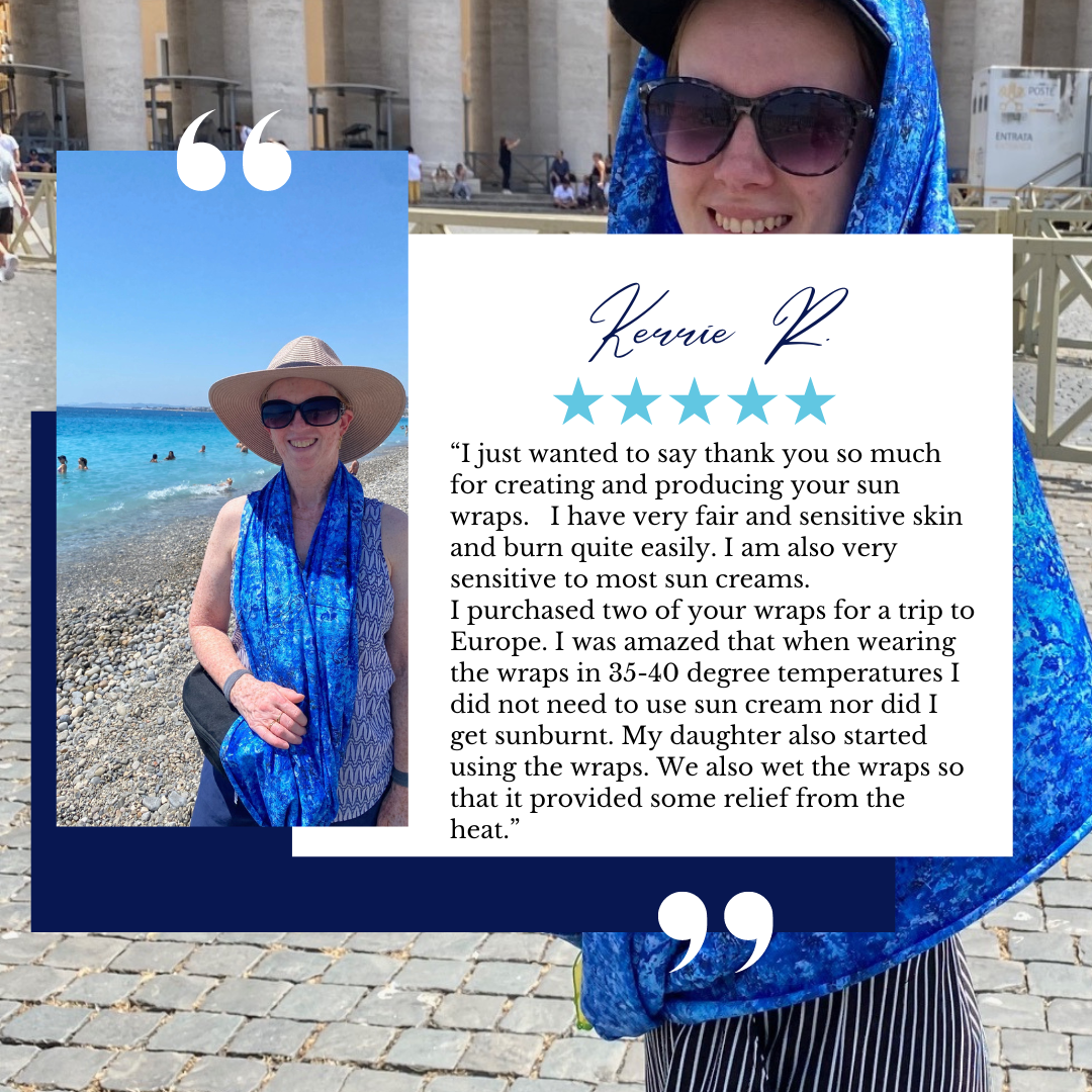 Sun Wrap UPF50+, Fairy Wren