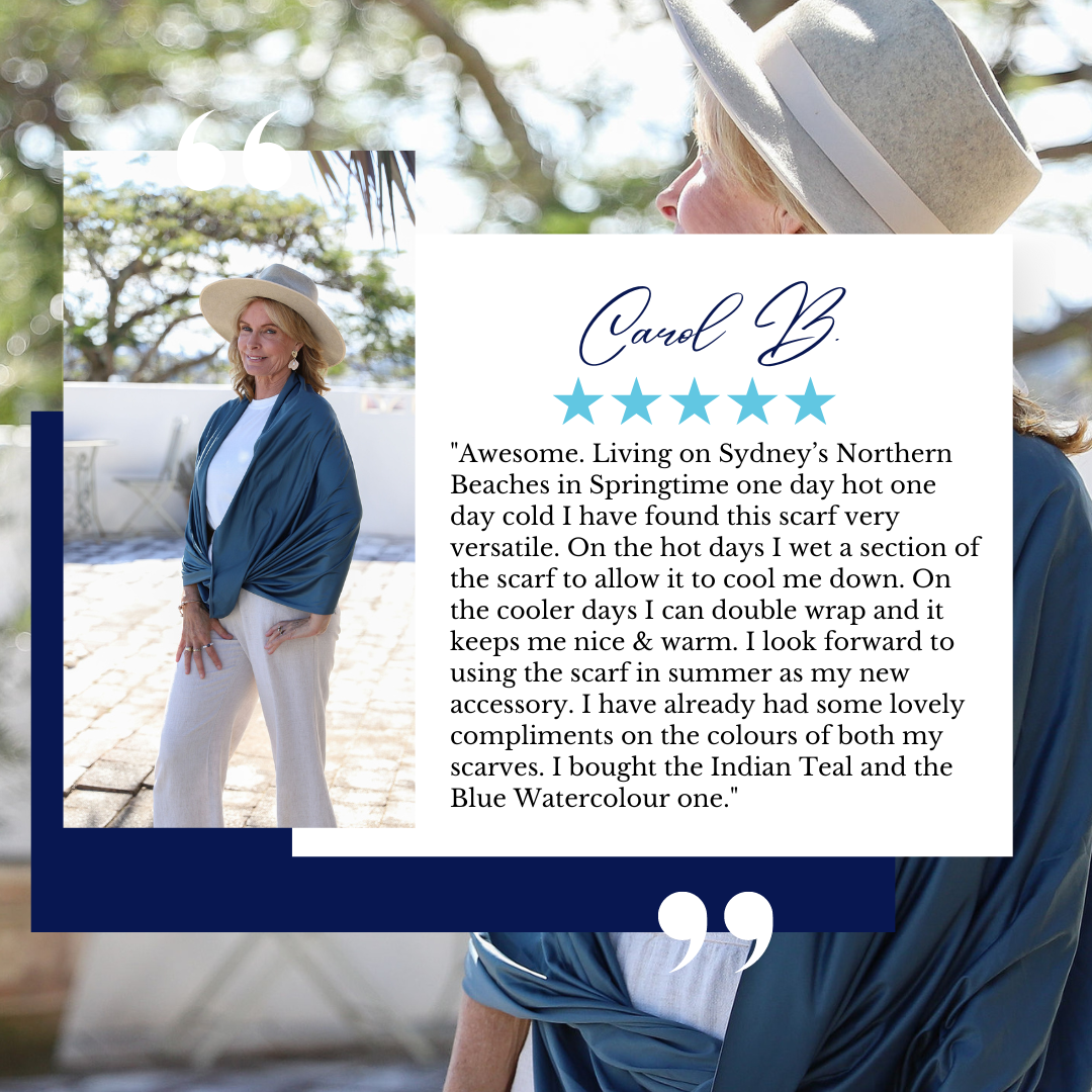 Sun Wrap UPF50+, Indian Teal