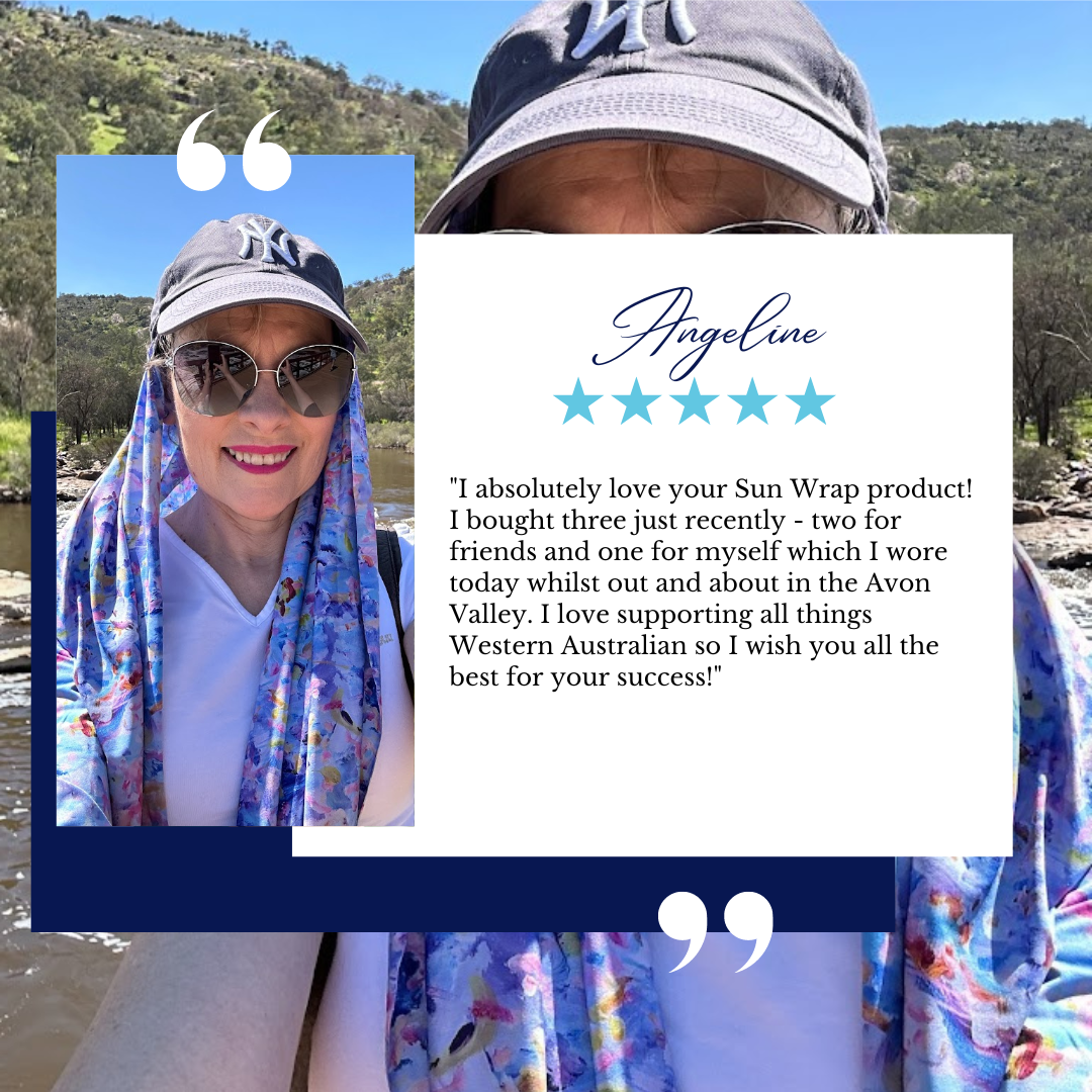 Sun Wrap UPF50+, Jacaranda Season