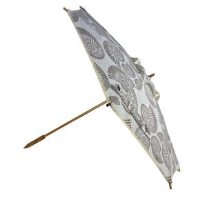 UPF50+ Coast UV Sun Parasol. Ocean Shells (Beige)