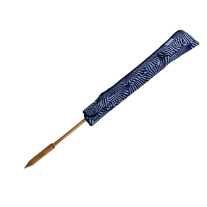 UPF50+ Coast UV Sun Parasol. Ocean Shells (Navy)