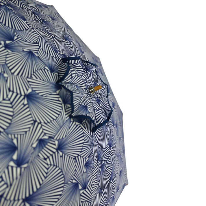 Coast UV Sun Parasol. Ocean Shells (Navy)
