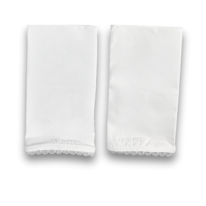 Sun Gloves (Hand Covers) UPF50+, White