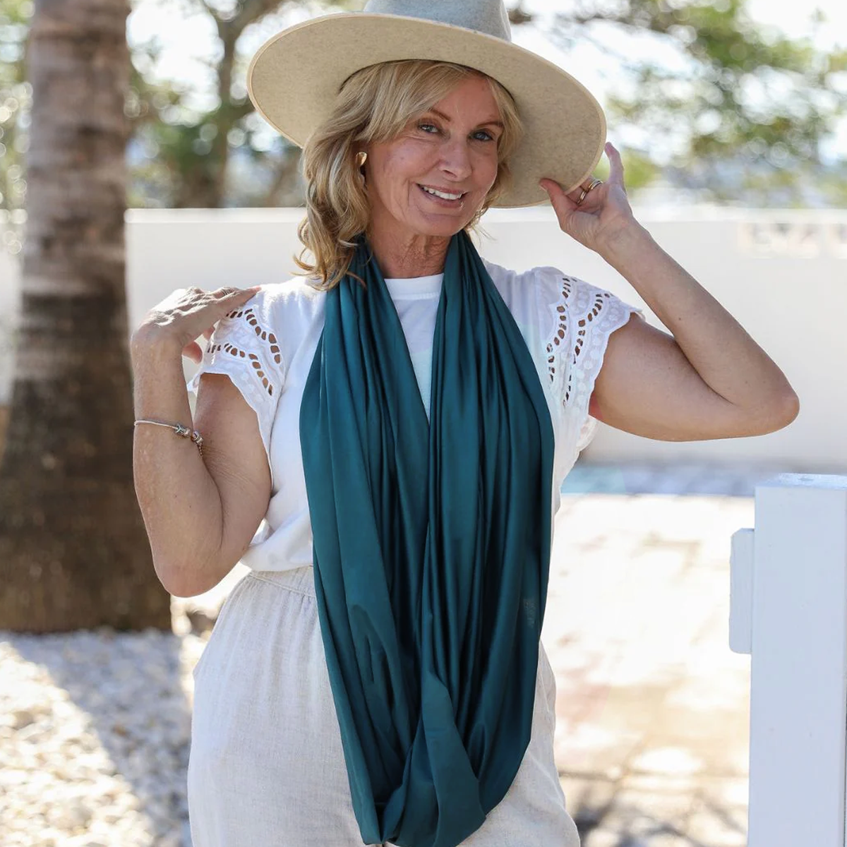 Sun Wrap UPF50+, Indian Teal