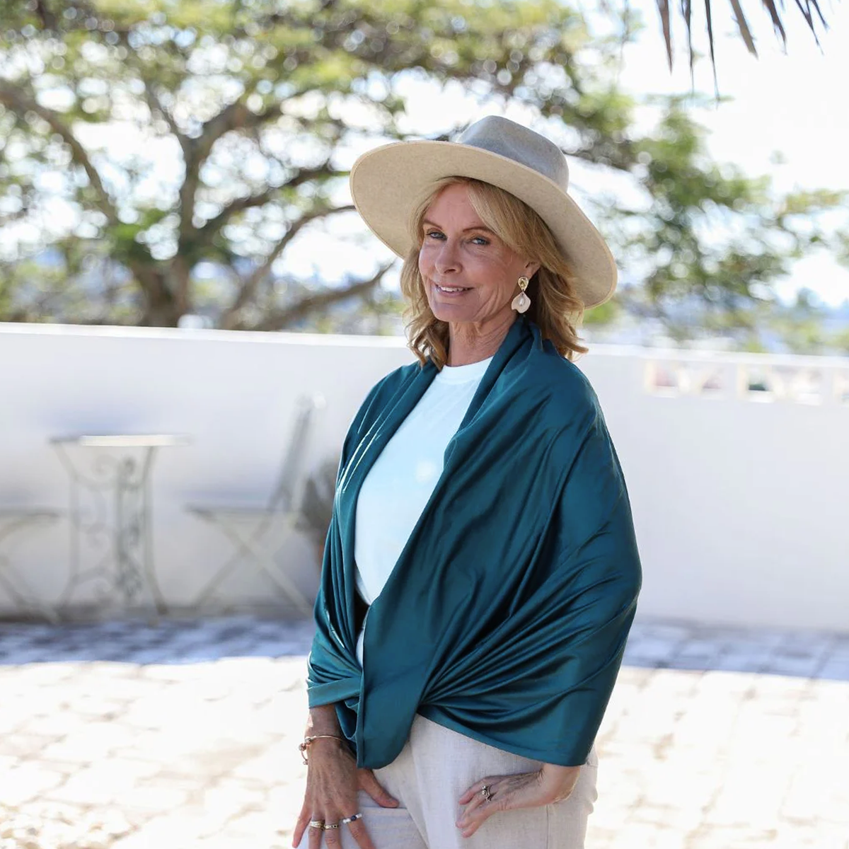 Sun Wrap UPF50+, Indian Teal