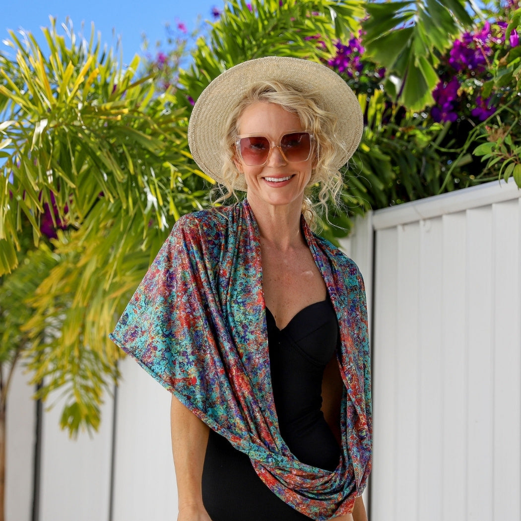 Rainbow Bee Eater Wrap & Traveller Set