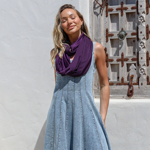 Sun Wrap UPF50+, Aubergine