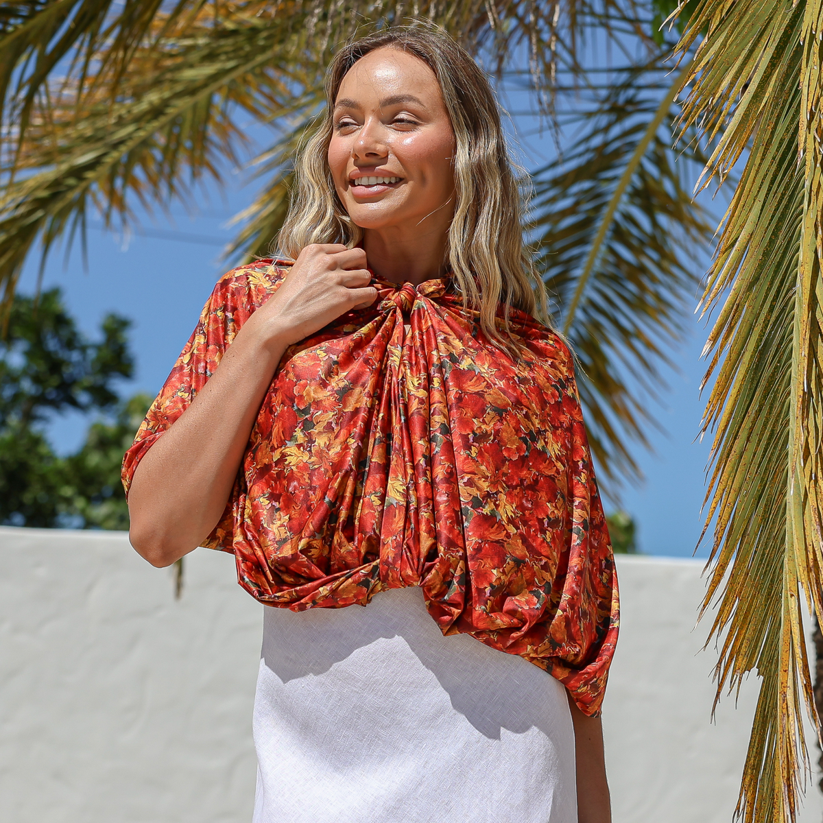 Sun Wrap UPF50+, Autumn Leaves