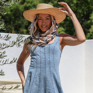 Sun Wrap UPF50+, Cappuccino Club